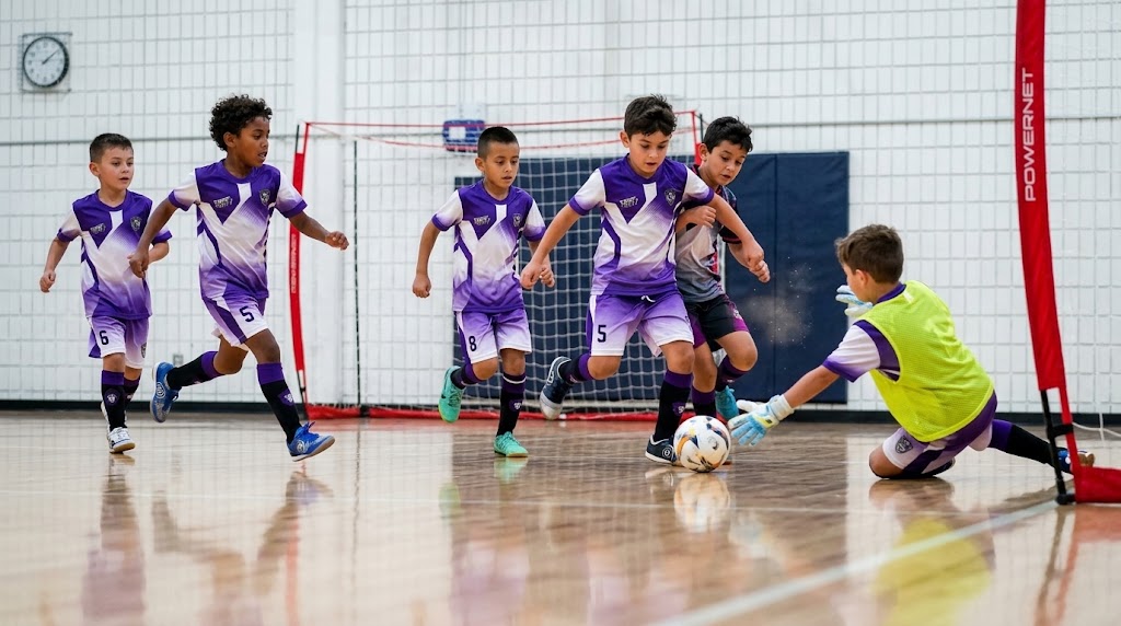 Futsal on court