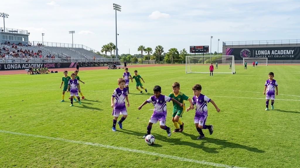 Soccer on grass