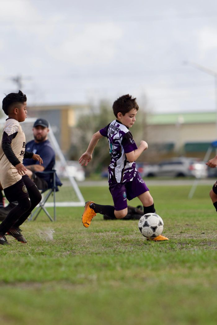 Player dribbling