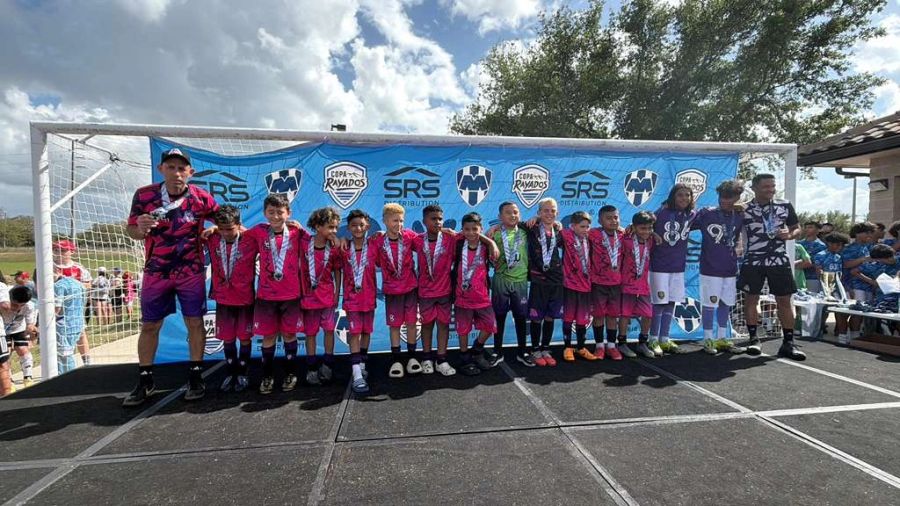 Team with trophy